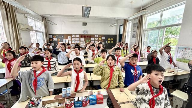 郑州市管城区南关小学：让国歌声声入人心 让爱国情代代相传