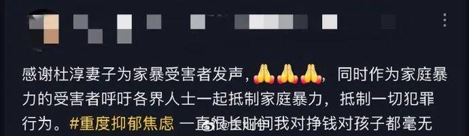 杜淳妻子王灿否认被家暴