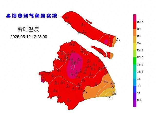 最高逼近30℃，最低也有“2”字头！上海冲刺入夏？