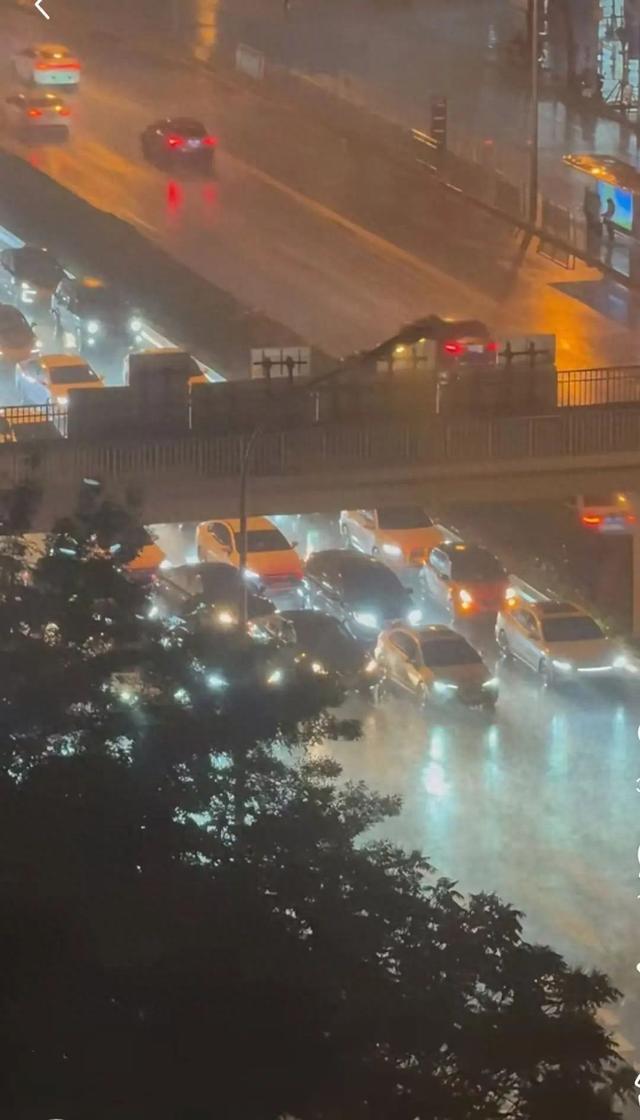 为躲冰雹在环路桥下违停致严重拥堵，专家：违法