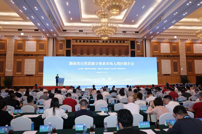 湘深携手共促要素融通，湖南省自然资源全要素市场大湾区推介会在深圳举行