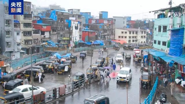 印度孟买遭遇75年来最早季风雨季，全城陷入严重内涝