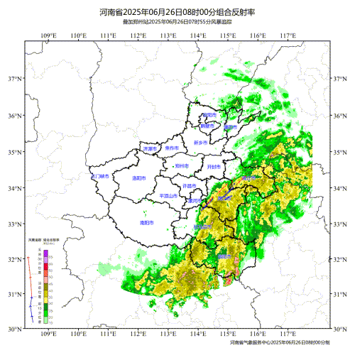 未来几天河南多地大雨或暴雨伴强对流天气，7月迎大范围高温