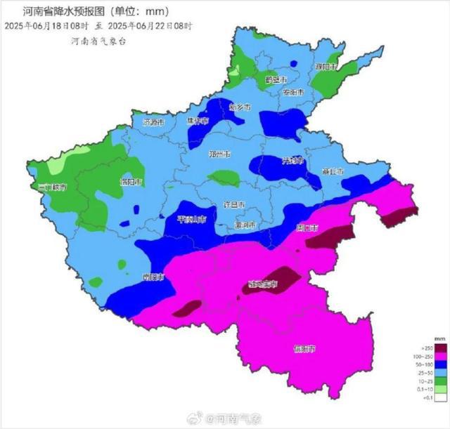 “巨型梅雨带”今夜抵达河南