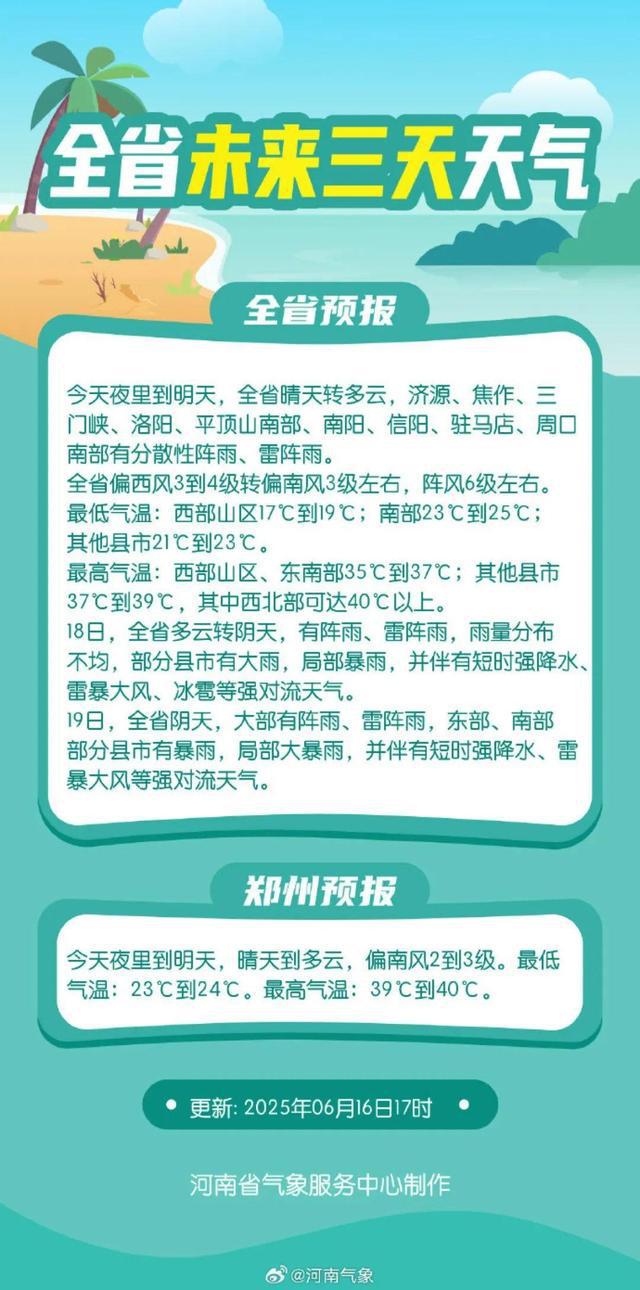 “巨型梅雨带”今夜抵达河南