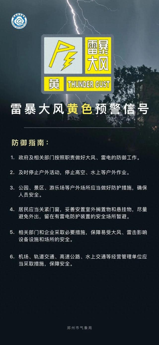 降水已抵达！刚刚，郑州发布最新天气预警