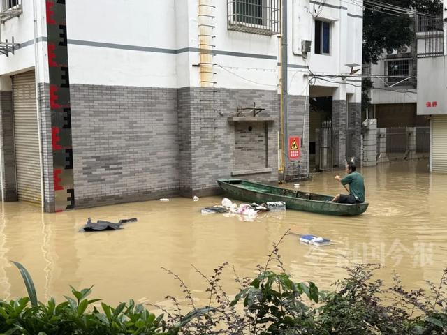 出现双洪峰后，柳江洪水退后复涨！这些地方仍有暴雨、大暴雨……