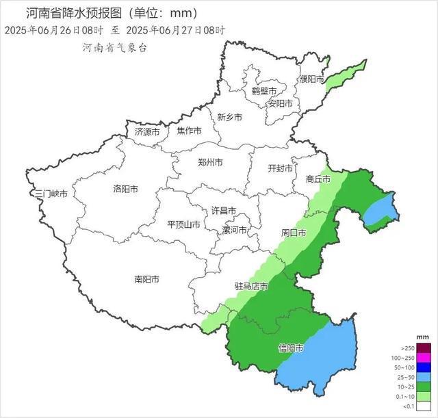 未来几天河南多地大雨或暴雨伴强对流天气，7月迎大范围高温