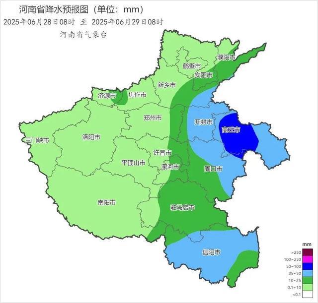 未来几天河南多地大雨或暴雨伴强对流天气，7月迎大范围高温