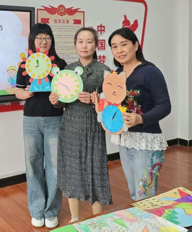 安阳市钢城小学：开展“趣味钟面制作”活动