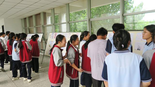 济源市济渎路学校：手抄报妙笔绘心 助力中考学子为梦续航