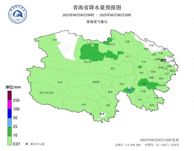 降水来了！青海省高海拔地区有大到暴雪