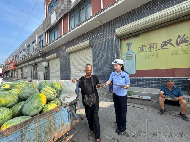 交通安全进农村 筑牢夏季“平安路”