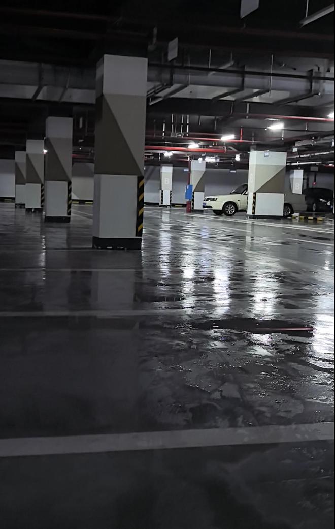 晨意帮忙丨小区车库首个梅雨季就积水，记者介入后开发商进行处理，进展：已整改到位