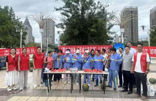 齐商银行济宁分行：设置“清凉角” 为城市守护者提供爱心服务