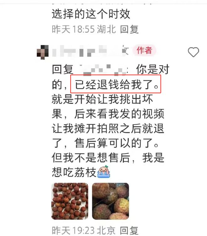 网友吐槽全红婵家人店铺荔枝配送慢，标注“京东顺丰冷链”仍需5日送达？客服回应