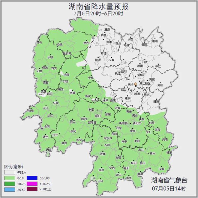 湖南天气：今日最高39℃！高温＋雷阵雨，请注意防暑
