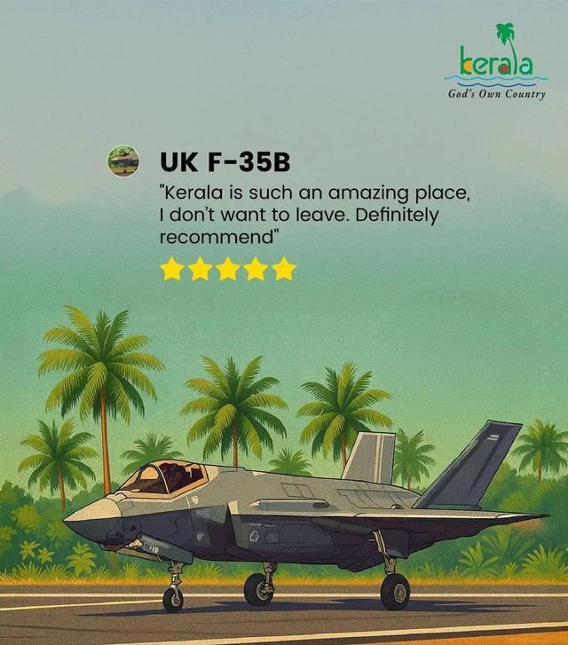 滞留印度的英军F-35B被拖入机库，网友：三哥的“拆解”课开讲了