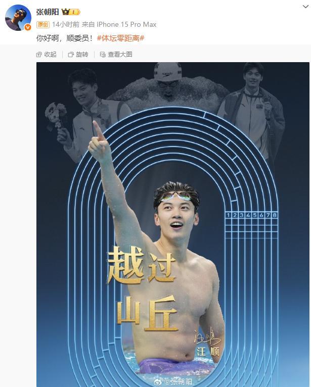 汪顺当选世界泳联运动员委员会委员，本人独家回应