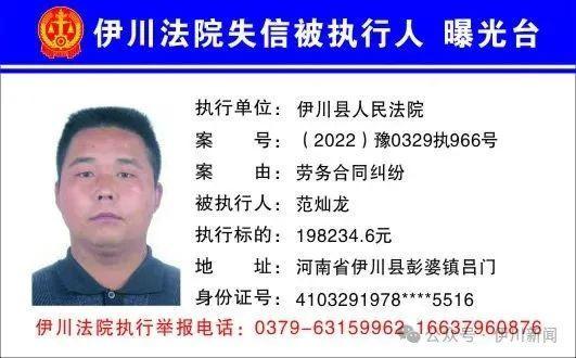 欠钱不还，河南一地实名曝光44人！（附照片、地址）