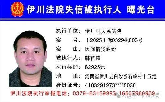 欠钱不还，河南一地实名曝光44人！（附照片、地址）