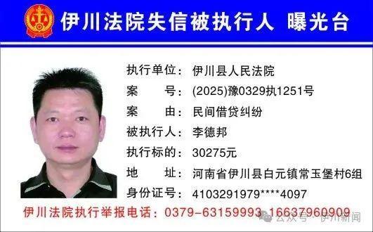 欠钱不还，河南一地实名曝光44人！（附照片、地址）