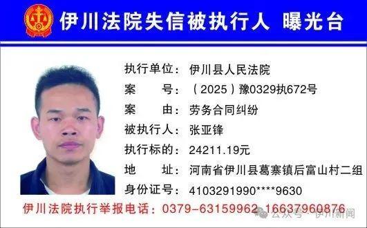 欠钱不还，河南一地实名曝光44人！（附照片、地址）