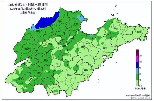 山东16市均现分散性降雨，高温橙色预警继续生效
