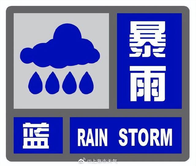 注意防范！上海天气大转折，“一橙三黄一蓝”五预警高挂，网友：推门见冰雹