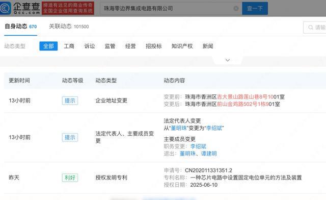 董明珠卸任格力钛新能源公司董事，此前卸任格力芯片董事长，曾称已找到接班人
