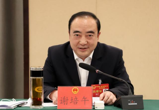 谢培午，被查