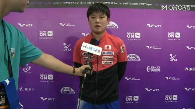 横滨冠军赛张本智和晋级男单决赛，将与王楚钦vs莫雷加德的胜者争冠，赛后回应：不论对谁还是会去挑战他们
